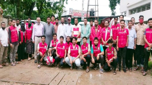 ধোপাদীঘির পাড়ে হবে রেড ক্রিসেন্ট সোসাইটি সিলেট ইউনিটের বহুতল ভবন: আমিনুল ইসলাম