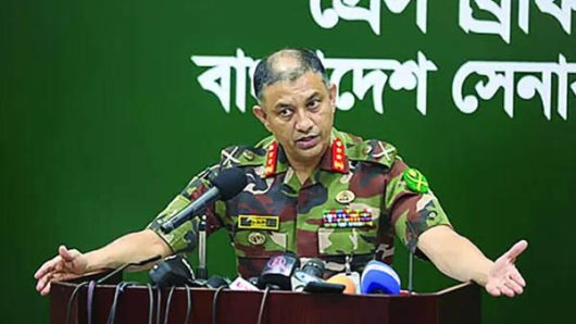 বিচার প্রশ্নে আপসহীন সেনাবাহিনী