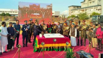 সিলেট বর্ণাঢ্য আয়োজনে সশস্ত্র বাহিনী দিবস উদযাপন