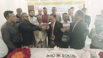 সিলেটে দৈনিক আমার দেশের বর্ষপূর্তি উদযাপন